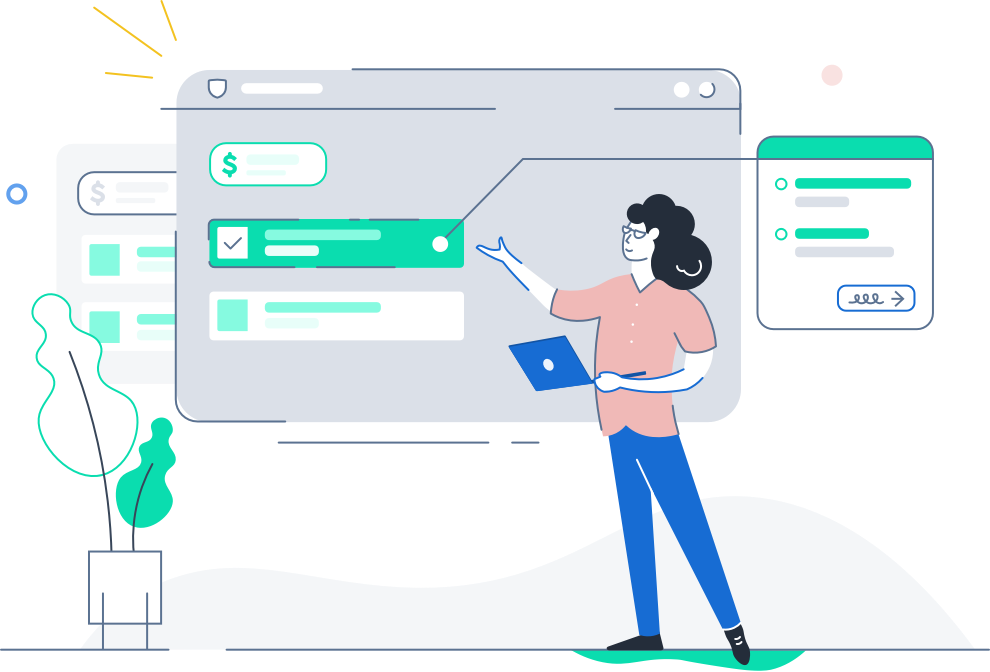 Health benefits that evolve with your business illustration