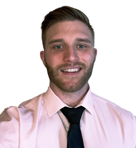 A headshot of sales development representative, Connor Donohue