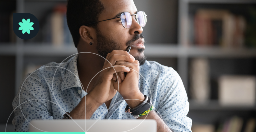 A featured image of a man at a computer